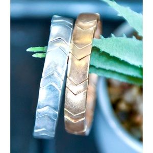 🆕[Fame Accessories] Chevron Stretch Bracelets